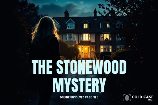 The Stonewood Mystery from Cold Case Inc