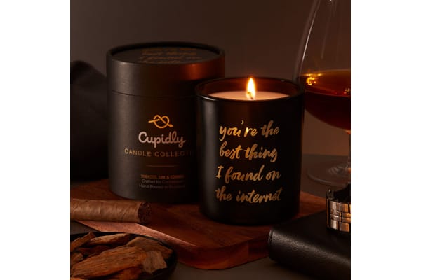 Masculine Scented Candle Gift – You’re the Best Thing I Found on the Internet from Cupidly