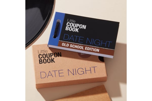 Little Coupon Book of Date Night – Old School Edition from Cupidly