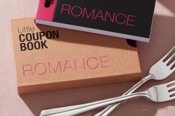 Romance Coupon Book for Couples from Cupidly