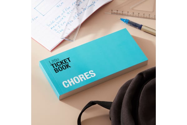 Little Ticket Book of Chores from Cupidly