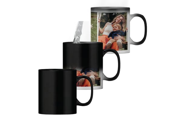 3 Photos Personalised Magic Heat Change Mug from You Personalise