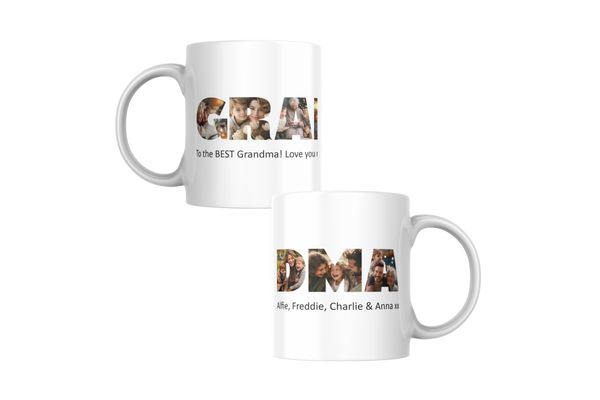 Grandma mug from You Personalise