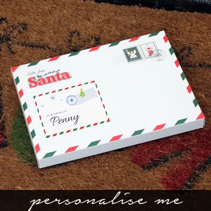 Letter from Santa Personalised gift box