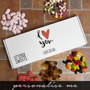 I Love You - Letterbox Sweets